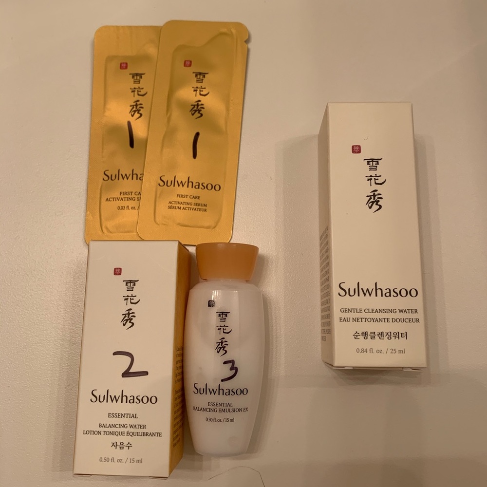 Sulwhasoo Skin Care Samples